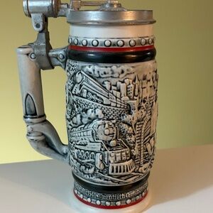 Vintage Avon 1982 Train Ceramic Stein “The General” Made in Brazil